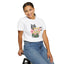 Women’s Floral Cat T-Shirt