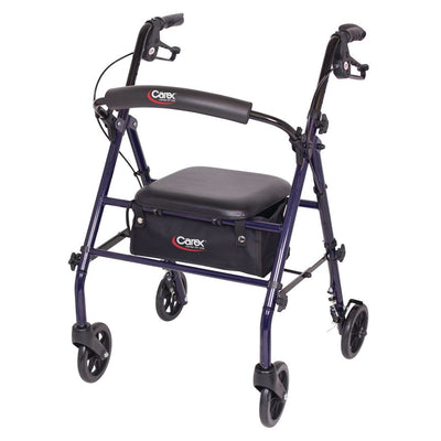 Andador Rodante de Acero Carex con Ruedas de 6"