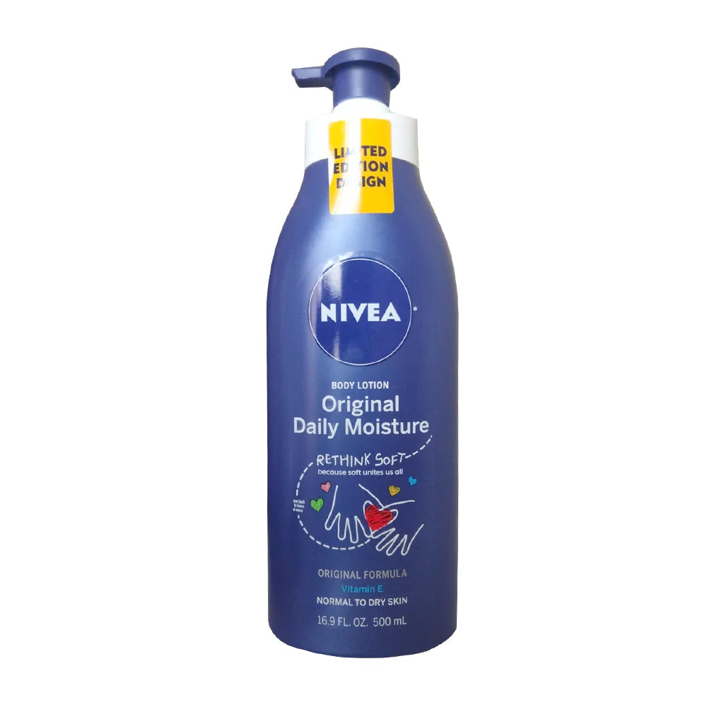 Lotion corporelle hydratante quotidienne Nivea Original avec vitamine E