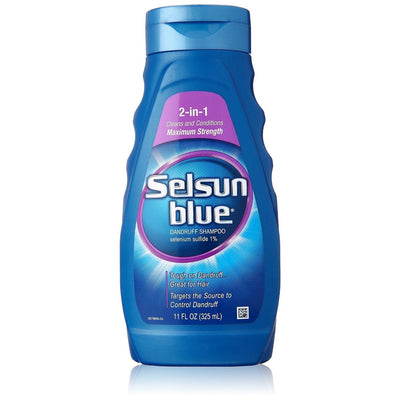 Selsun Blue 2-in-1 Shampoo & Conditioner, 11 Fl Oz