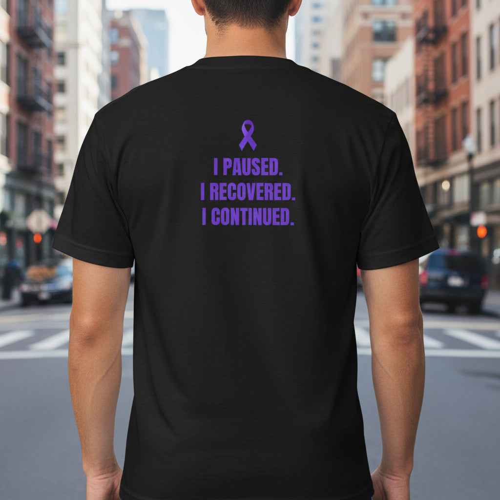Still Here. T-shirt de sensibilisation à l'épilepsie