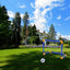 Mini foldable plastic soccer set, detachable posts, high-strength, indoor/outdoor, kids' bday gift - Korvel