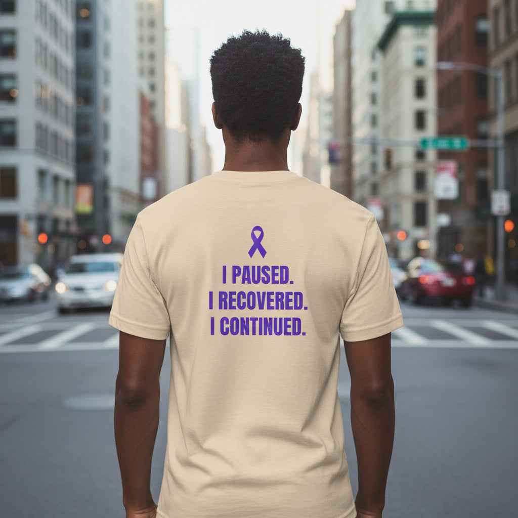 Still Here. T-shirt de sensibilisation à l'épilepsie