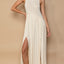 Elegant Sleeveless Back Zipper Maxi Dress
