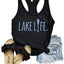 Lake Life Racerback Tank Top