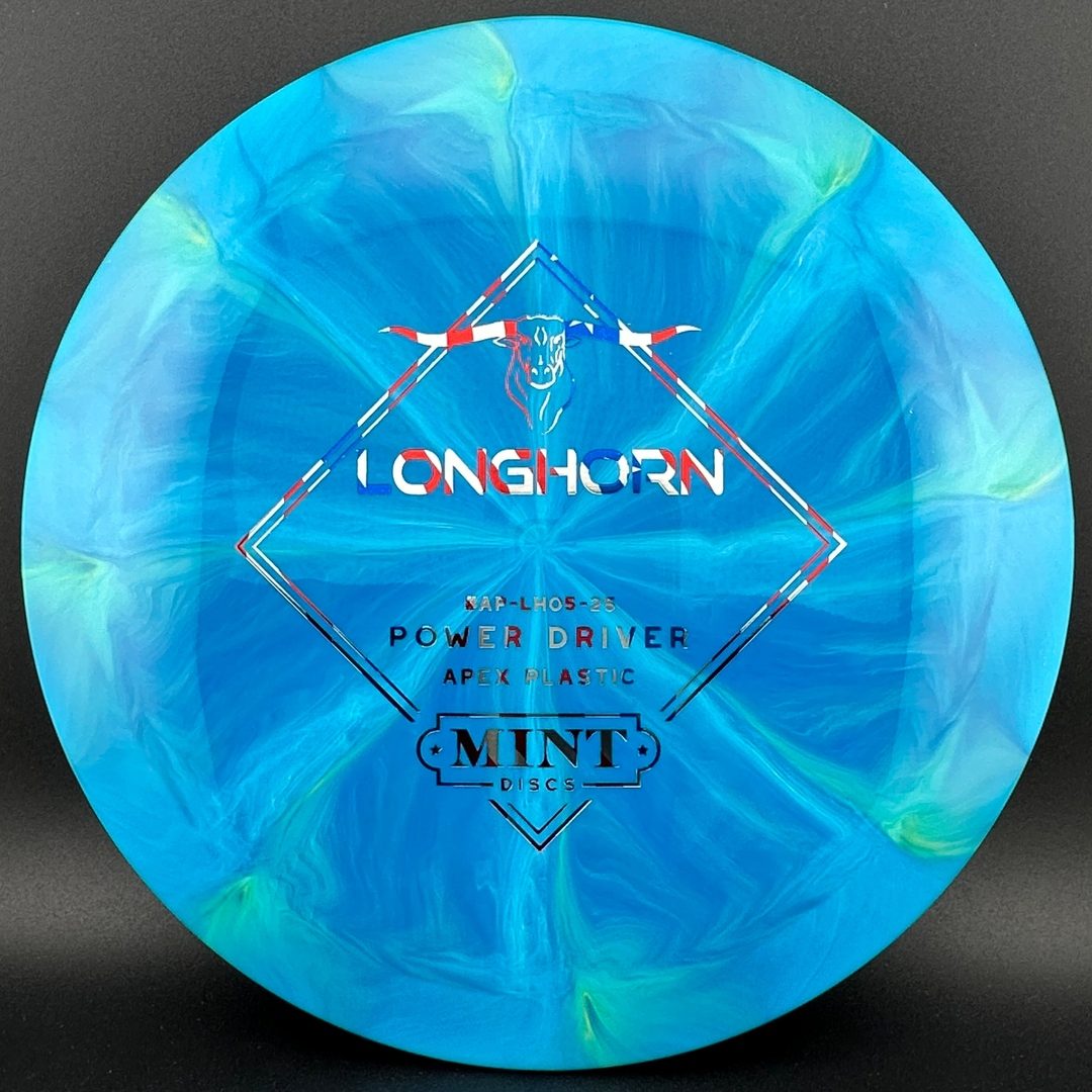 Swirly Apex Longhorn Disc Golf Driver