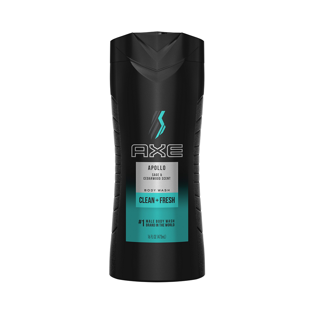 AXE Apollo Gel de Ducha con Salvia y Madera de Cedro, 16 Fl Oz