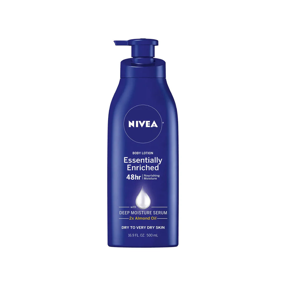 Lotion Corporelle Essentiellement Enrichie Nivea - Flacon Pompe de 16,9 Oz