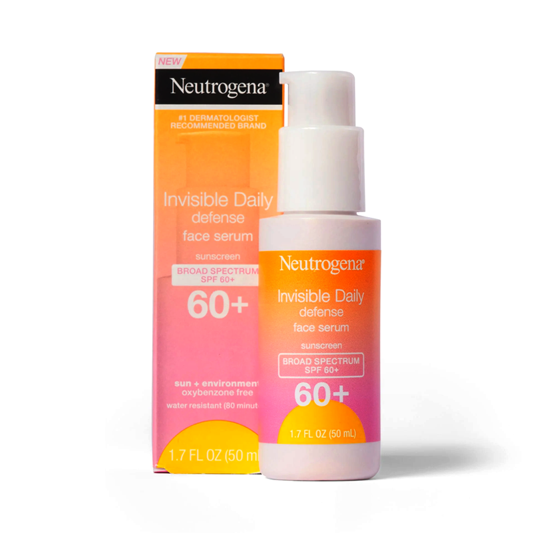 Neutrogena Invisible Daily Defense Sunscreen Face Serum - SPF 60