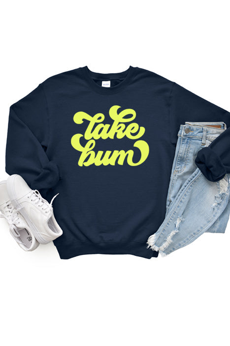 Lake Bum Sweatshirt - Cozy Weekend Essential - Korvel