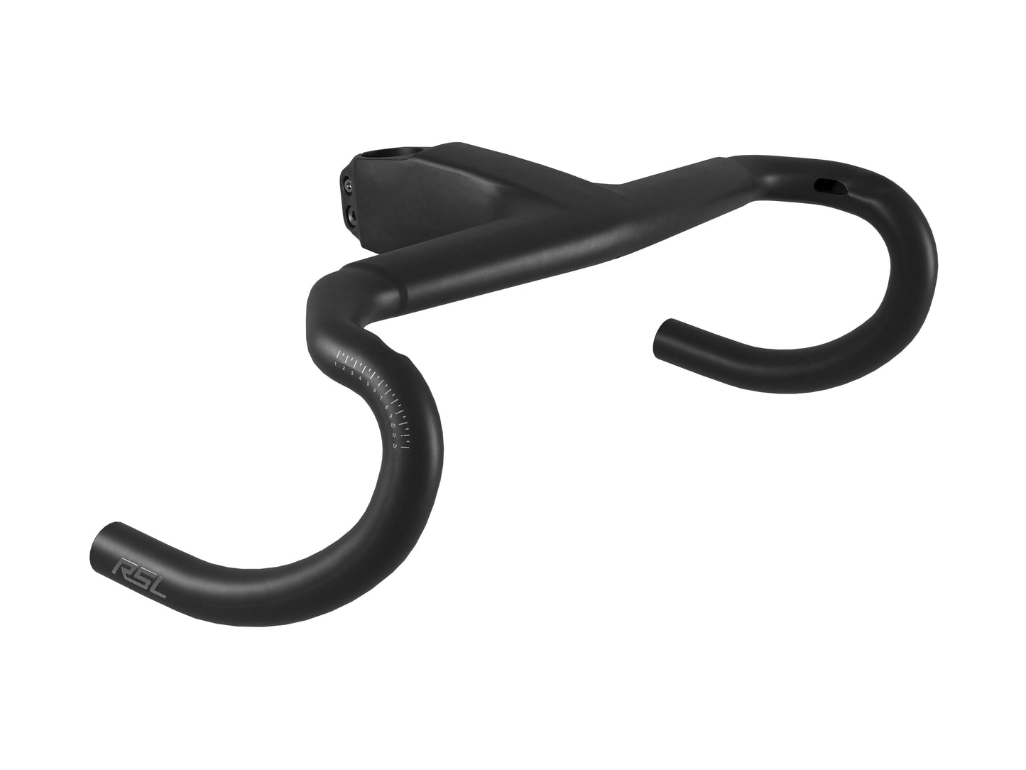 Trek Aero RSL Road Integrated Handlebar/Stem - Matte Deep Smoke
