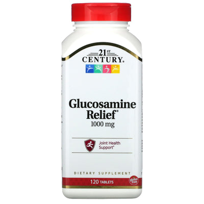 21st Century Glucosamine Relief Tablets, 1000 Mg - 120 Count