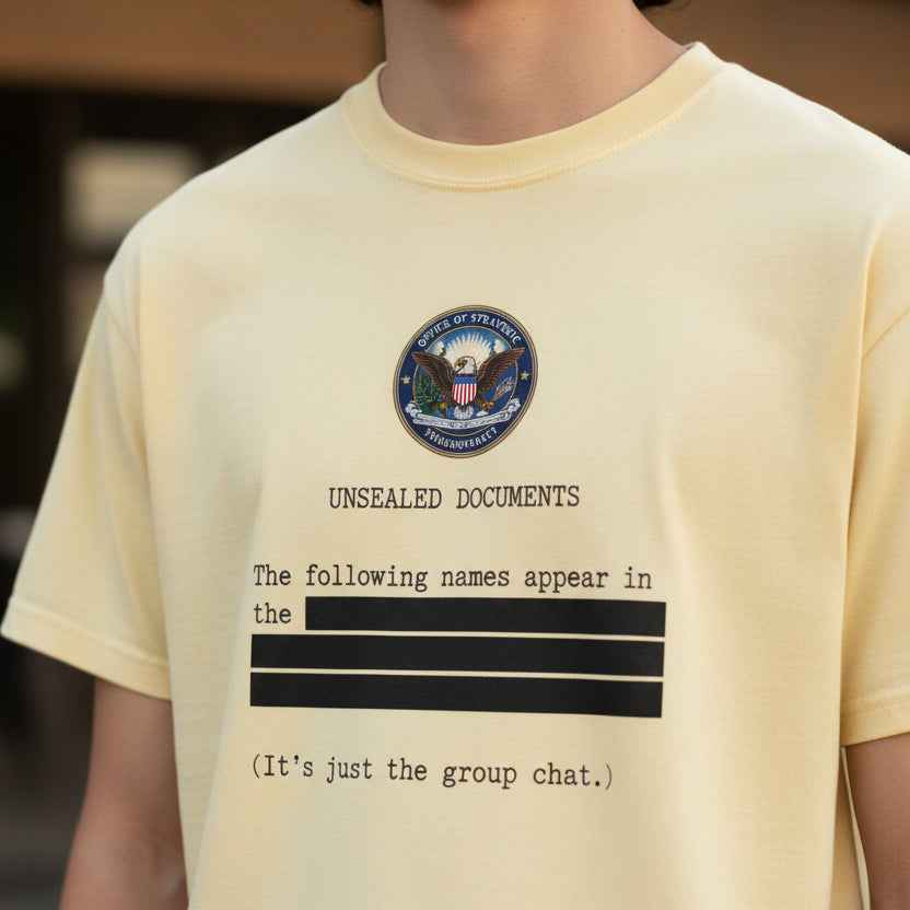 Unsealed Documents Unisex T-Shirt - Political Satire Tee