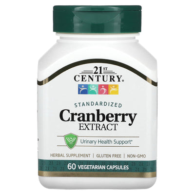 21st Century Cranberry Extract Vegetarian Capsules - 60 Count
