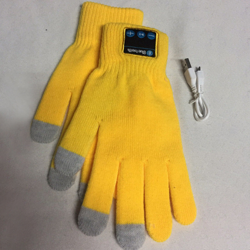 Guantes Inalámbricos de Invierno Bluetooth con Altavoces de Pantalla Táctil