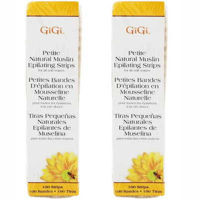 GiGi Natural Muslin Epilating Strips - Petite Size