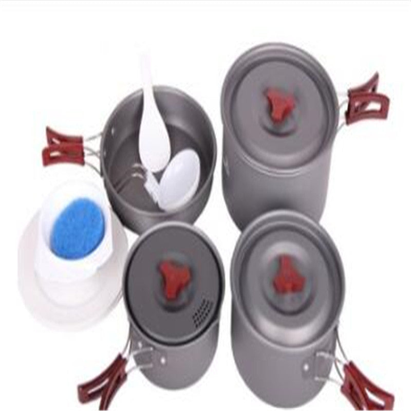 Premium Camping Cookware Set for Outdoor Adventures