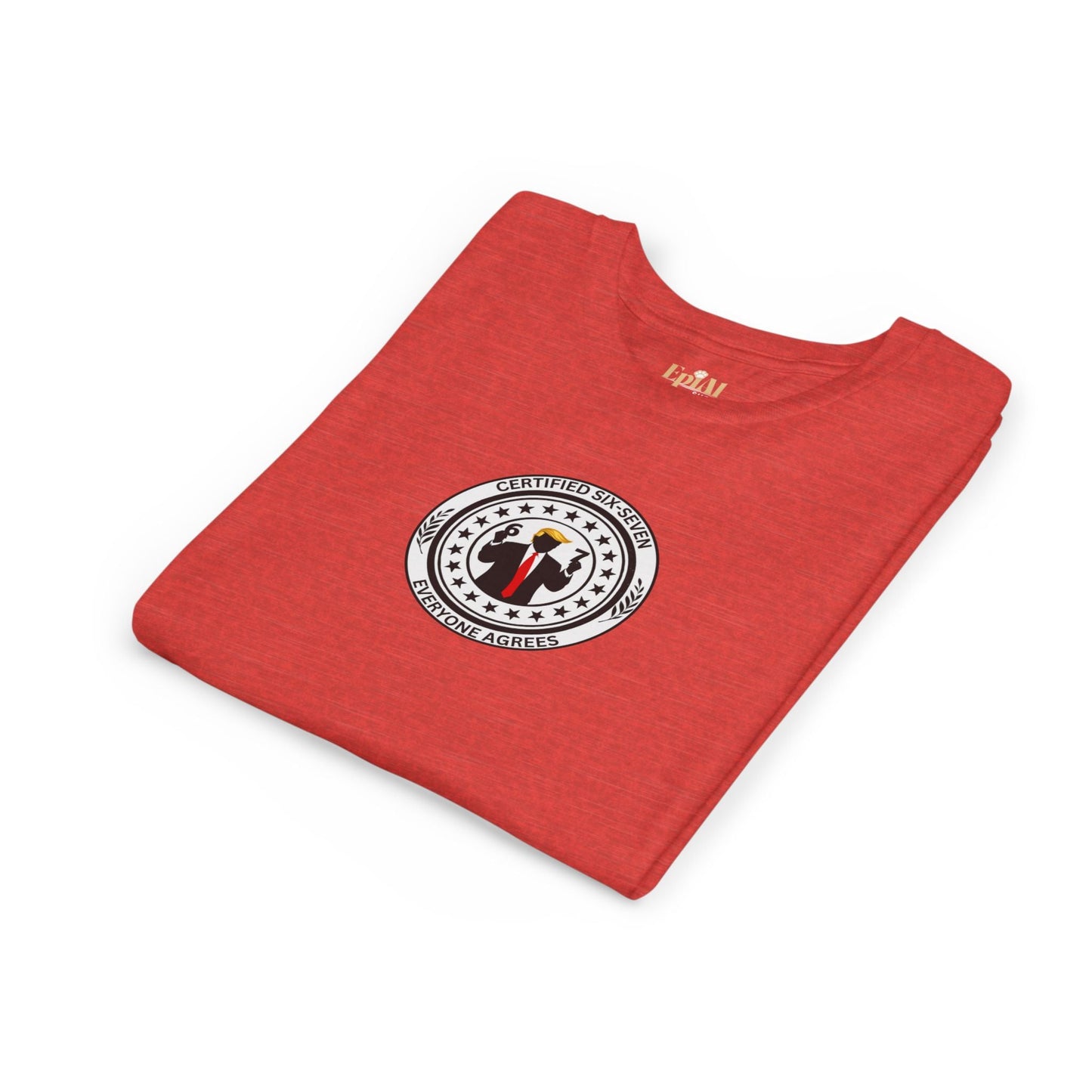 Camiseta Infantil Certificada Six-Seven