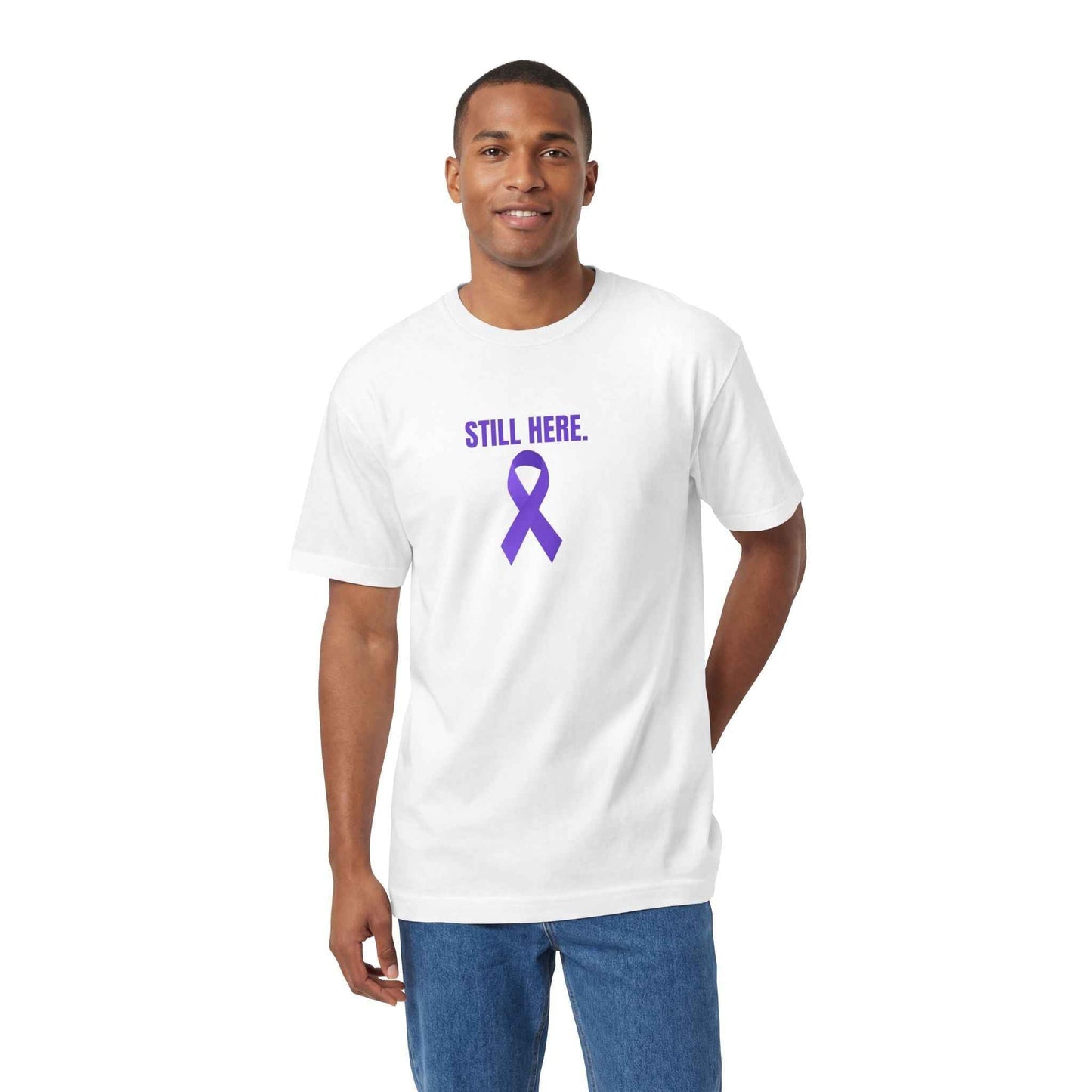 Still Here. T-shirt de sensibilisation à l'épilepsie