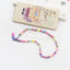 New Mixed Color Soft Pottery Pearl Mixed String Bohemian Simple Style Anti-Drop Function Mobile Phone Chain - Korvel