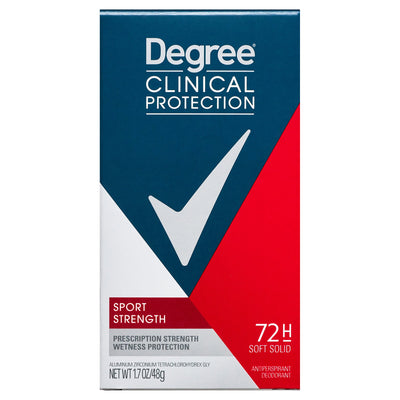 Degré Hommes Protection Clinique Force Sport Stick Antitranspirant - 1,7 oz