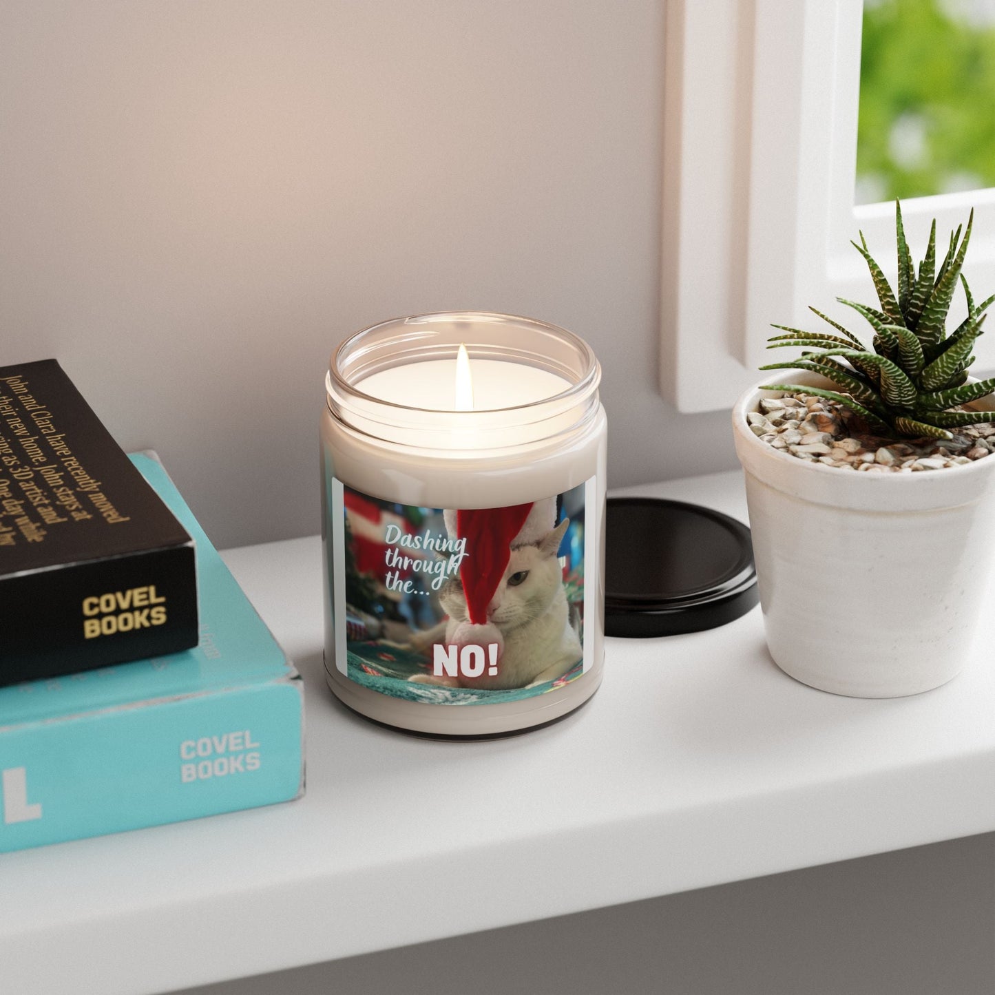 Bougie en Cire de Soja Parfumée Dashing Through the No, 9oz