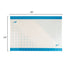 Ateco Non-Stick Silicone Baking Work Mat with Grid, 36" x 24"