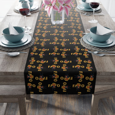 Brazen Political Parody Table Runner