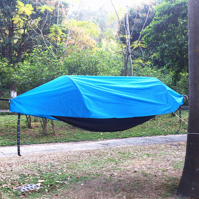 Premium Mosquito-Proof Camping Hammock with Tree Net