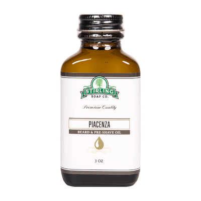 Stirling Soap Co. Piacenza Huile à Barbe & Pré-Rasage - 3 Oz