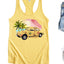 Summer Bug Tank - Stylish Racerback Top - Korvel