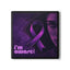 Epilepsy Awareness Ribbon Coaster Set