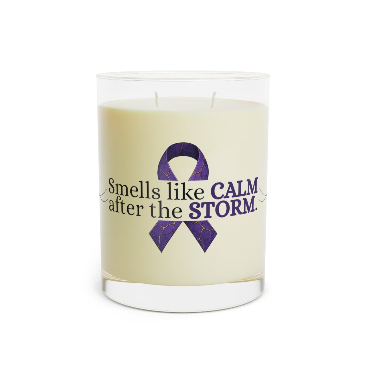 Bougie en soja Sentant Comme le Calme Après la Tempête - 11oz
