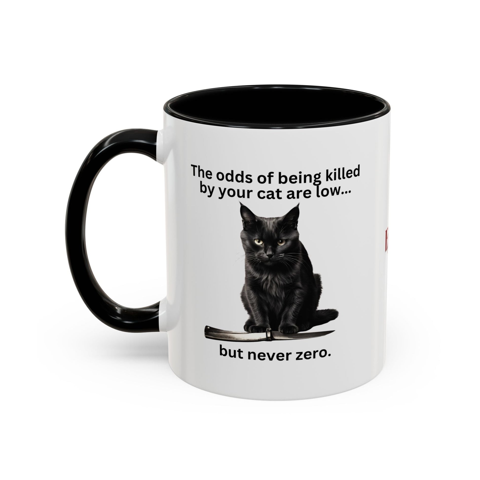 Charming Cat-Themed Accent Coffee Mug (11oz & 15oz) - Korvel