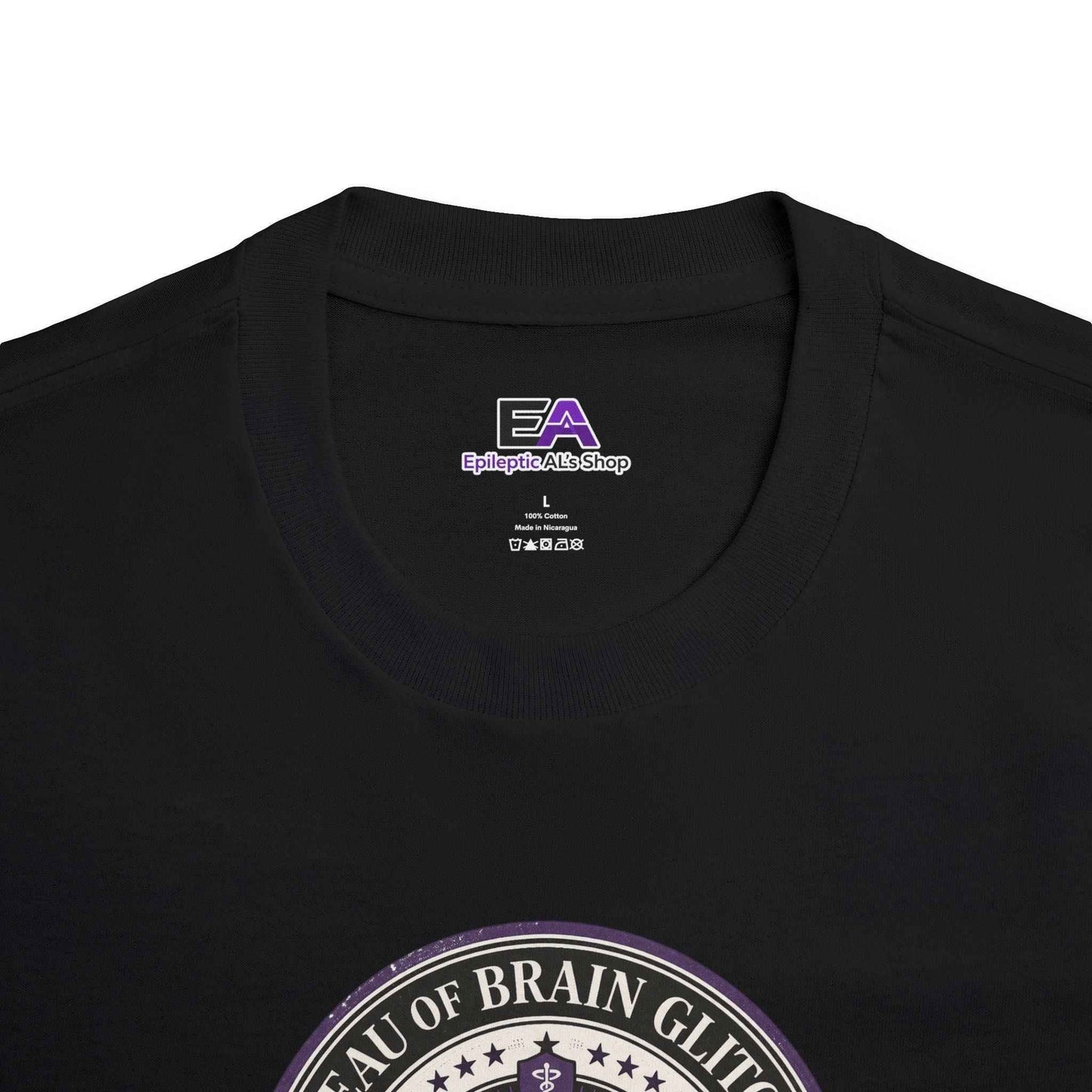 Camiseta Bureau of Brain Glitches – Camiseta de Concienciación sobre la Epilepsia