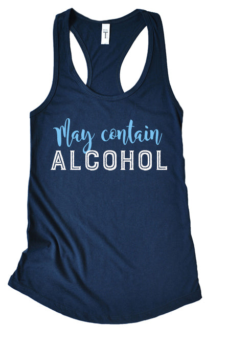 May Contain Alcohol Tank Top