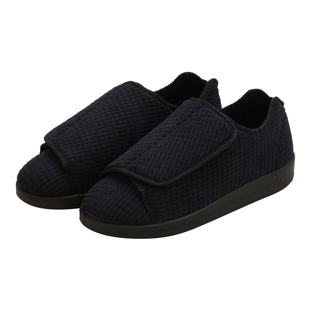 Chaussons noirs Silverts - Taille 13 / Largeur 2X pour le confort