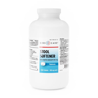 McKesson Geri-Care Tablet 100 Mg - 1,000 Count Bottle
