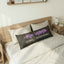 Signal Interference Body Pillow – Purple Waveform Design