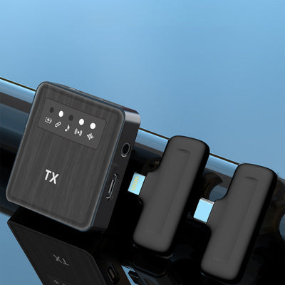 Premium Wireless Lavalier Microphone for Live Streaming