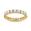 Anillo de Eternidad de Diamantes de 14K Oro Amarillo 2.00 Cttw - Talla 6.75