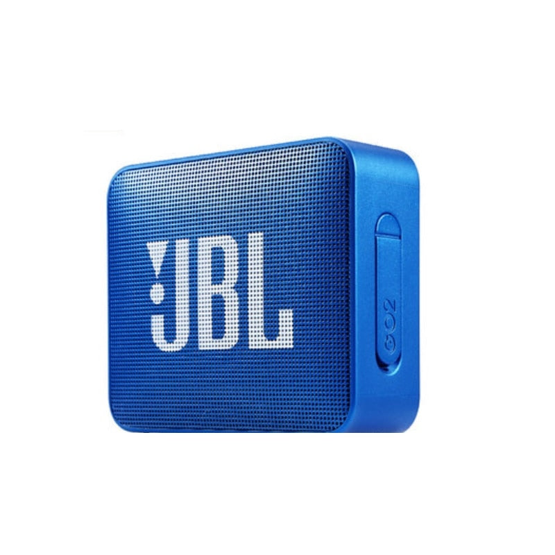 JBL Go 2 Mini Portable Wireless IPX7 Waterproof Bluetooth Speaker with Subwoofer Bass Effect - Korvel