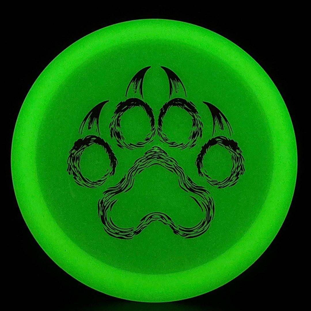 Nocturnal Alpha - Disco de Golf con Huella de Paw Print
