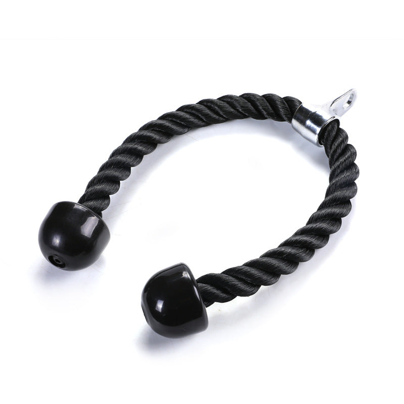 Triceps trainer biceps pull rope single double-headed rope down pull rope gantry fitness down pressure rope - Korvel