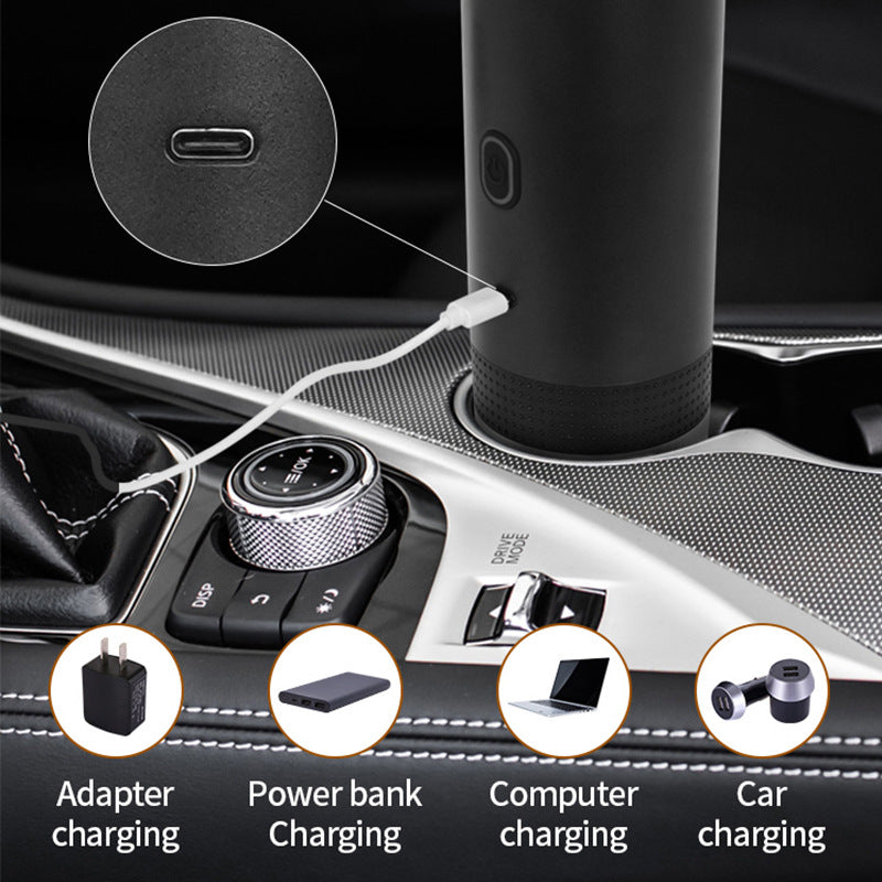 2025 Upgraded 3-in-1 Cordless Coffee Maker - 20Bar Portable for Car/Camping/Home, Capsule/Powder, USB Fast Heat - Korvel