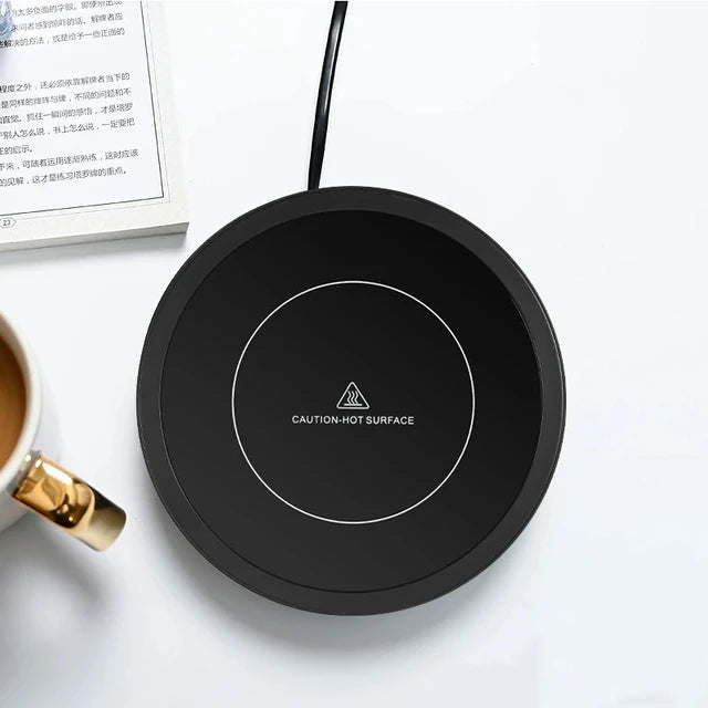 Electric Heating Coaster with Adjustable Temperature Settings