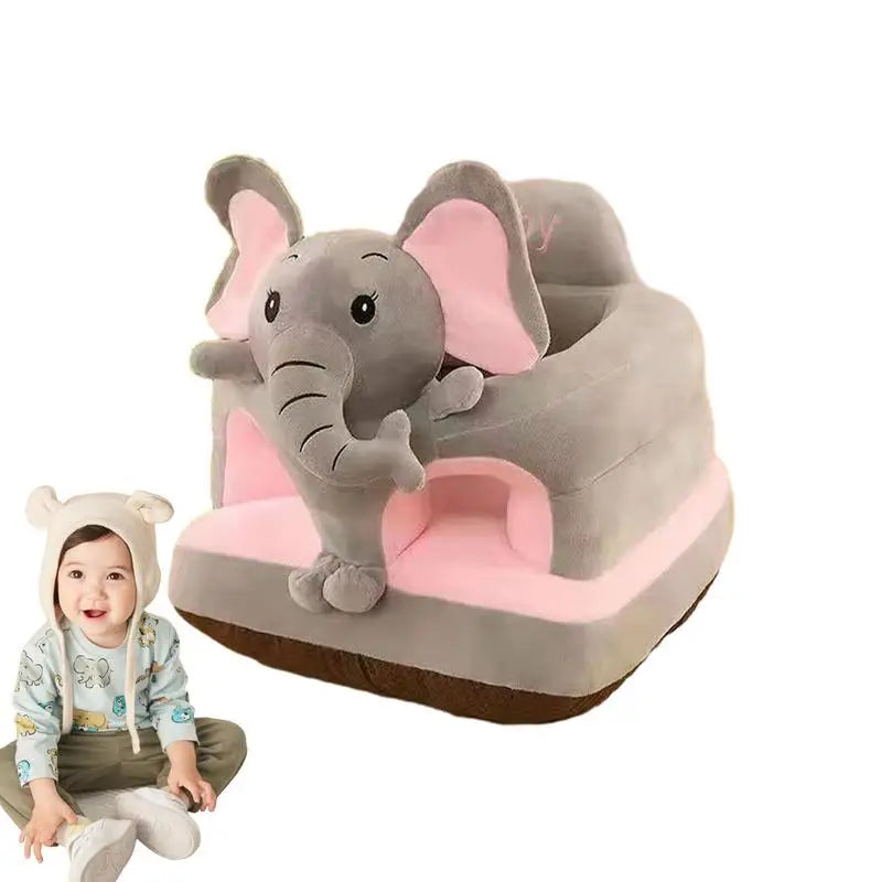 Silla para Niños en Forma de Animal - Asiento de Soporte de Felpa