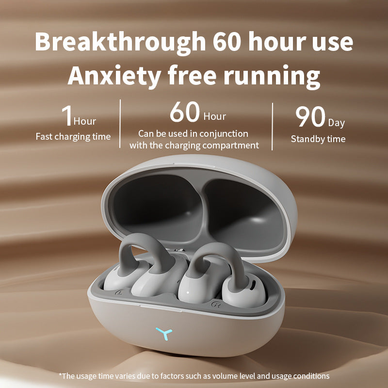 Auriculares Bluetooth Inalámbricos OWS con Clip para la Oreja - Sonido y Comodidad Premium