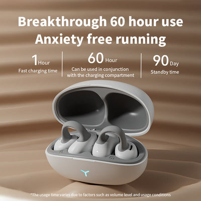 OWS Earclip Wireless Bluetooth Earphones - Premium Sound & Comfort