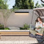 Swing Egg Chair with Stand Indoor Outdoor Wicker Rattan Frame 350lbs Capacity Hammock Chair - Korvel